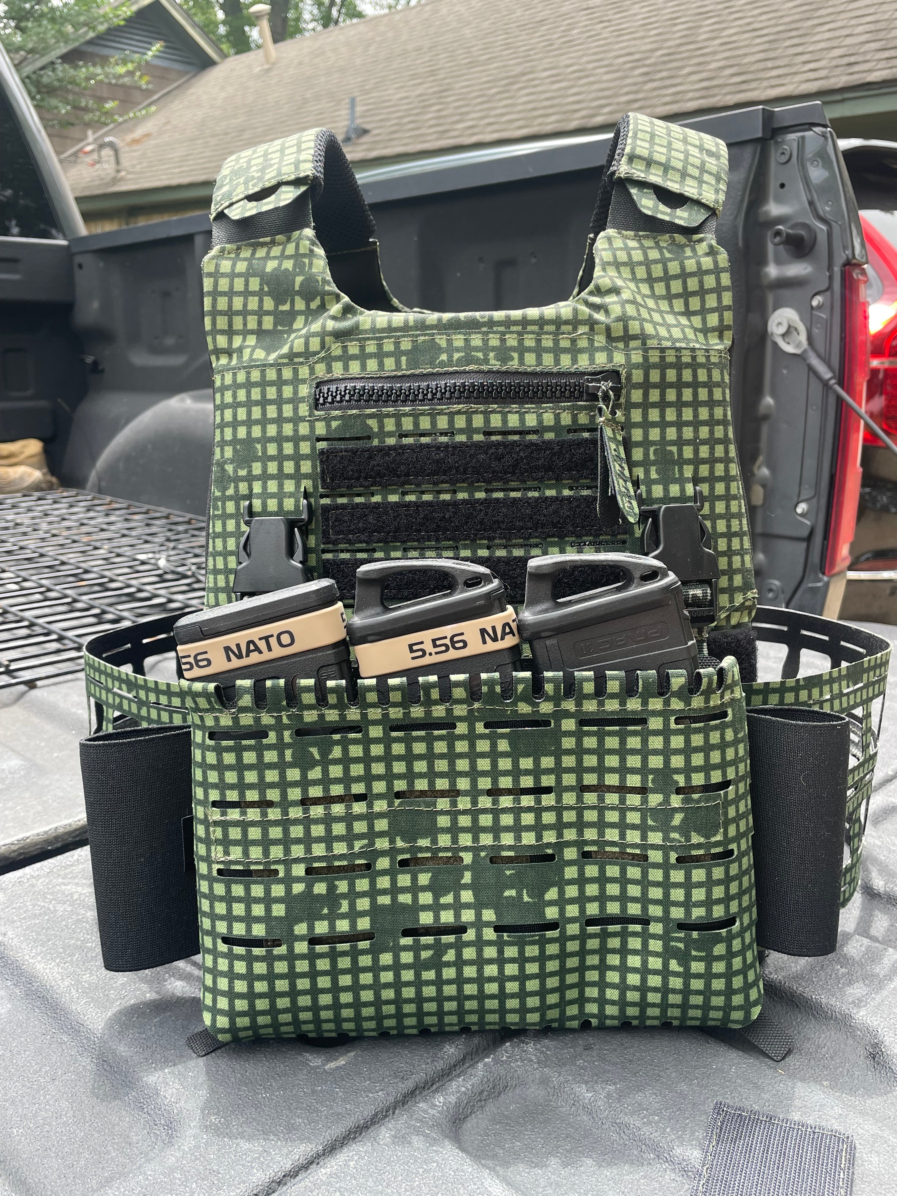 Springbok Plate Carrier / Bag Set