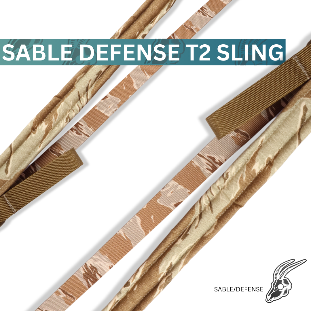T2 Padded Sling Camos (Multicam, Woodland, DNC, TigerStripe )