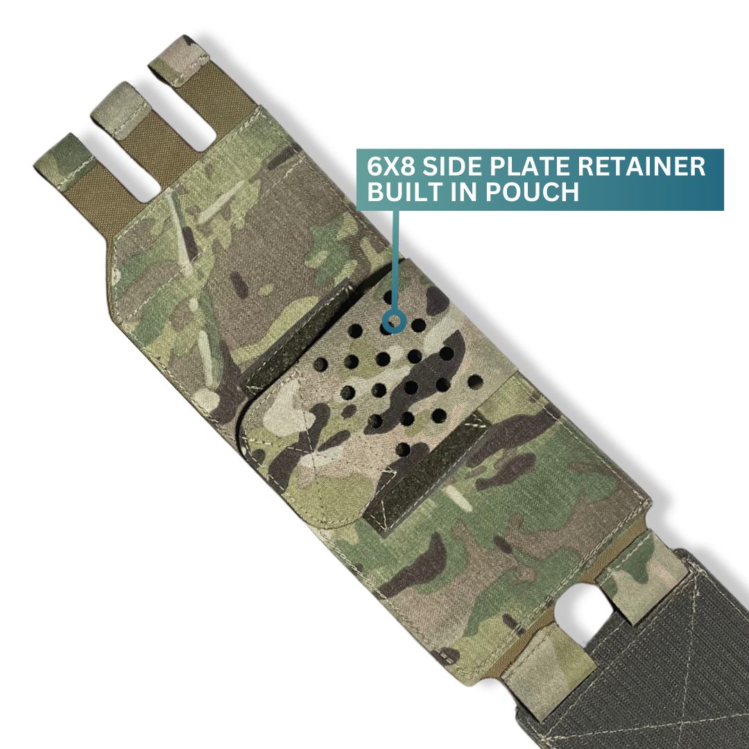 Springbok Lasercut Cummerbund Side Plate Compatible